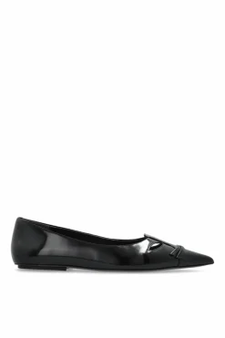 Marc Jacobs BLACK Leather ballet flats