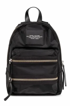 Marc Jacobs BLACK āThe Biker Mediumā Backpack