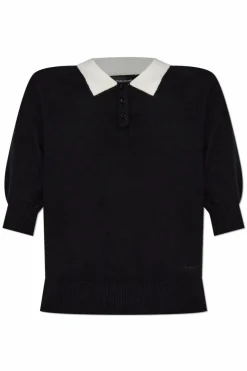Marc Jacobs BLACK Wool polo
