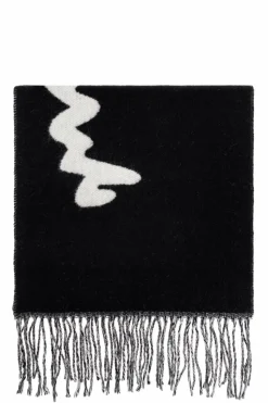 Marc Jacobs BLACK Wool scarf