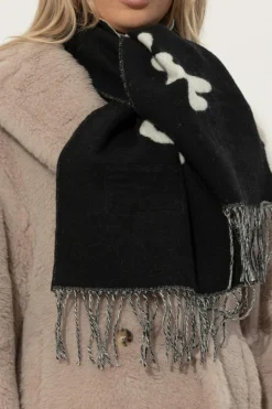 Marc Jacobs BLACK Wool scarf