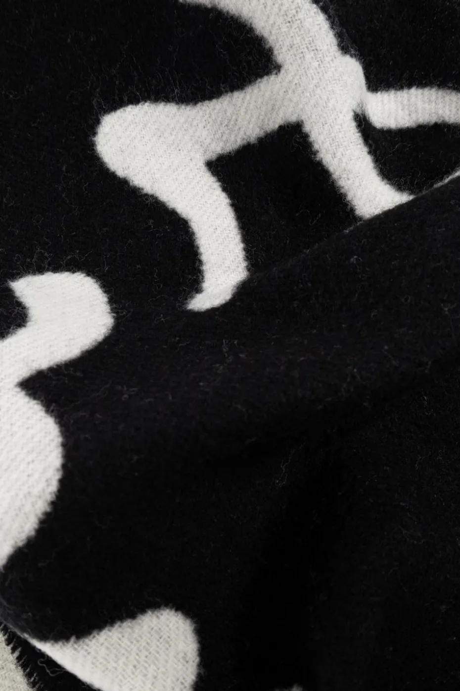 Marc Jacobs BLACK Wool scarf