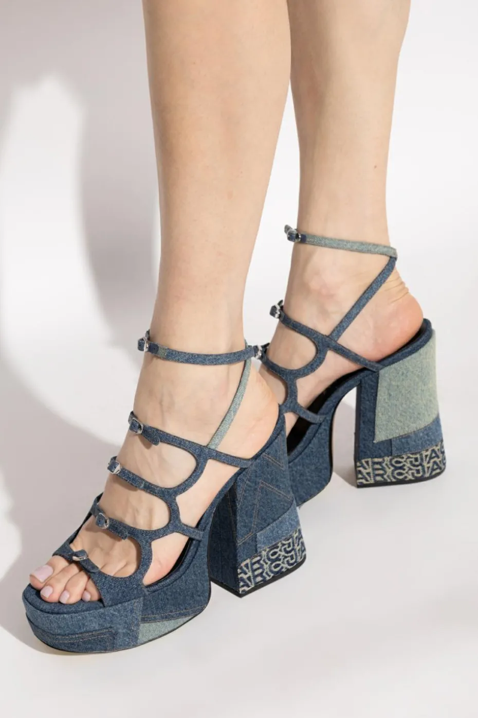 Marc Jacobs BLUE Kiki platform sandals