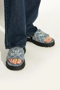 Marc Jacobs BLUE "Lug" slides