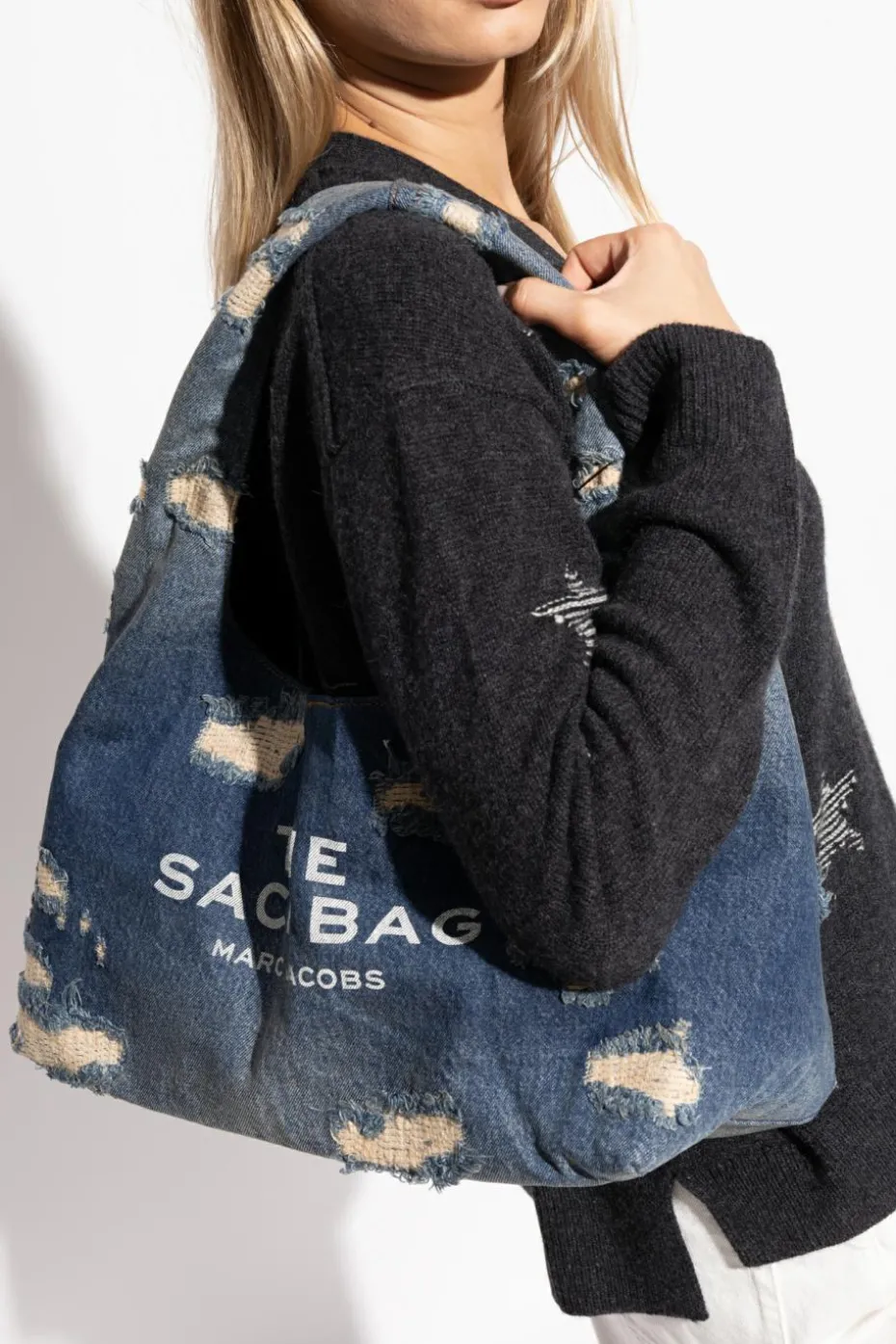 Marc Jacobs BLUE Shoulder Bag ‘The Sack’