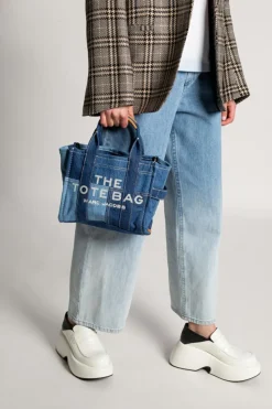 Marc Jacobs BLUE ‘The Denim Tote Mini’ shoulder bag