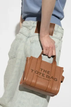 Marc Jacobs BROWN ‘The Micro Tote’ shoulder bag