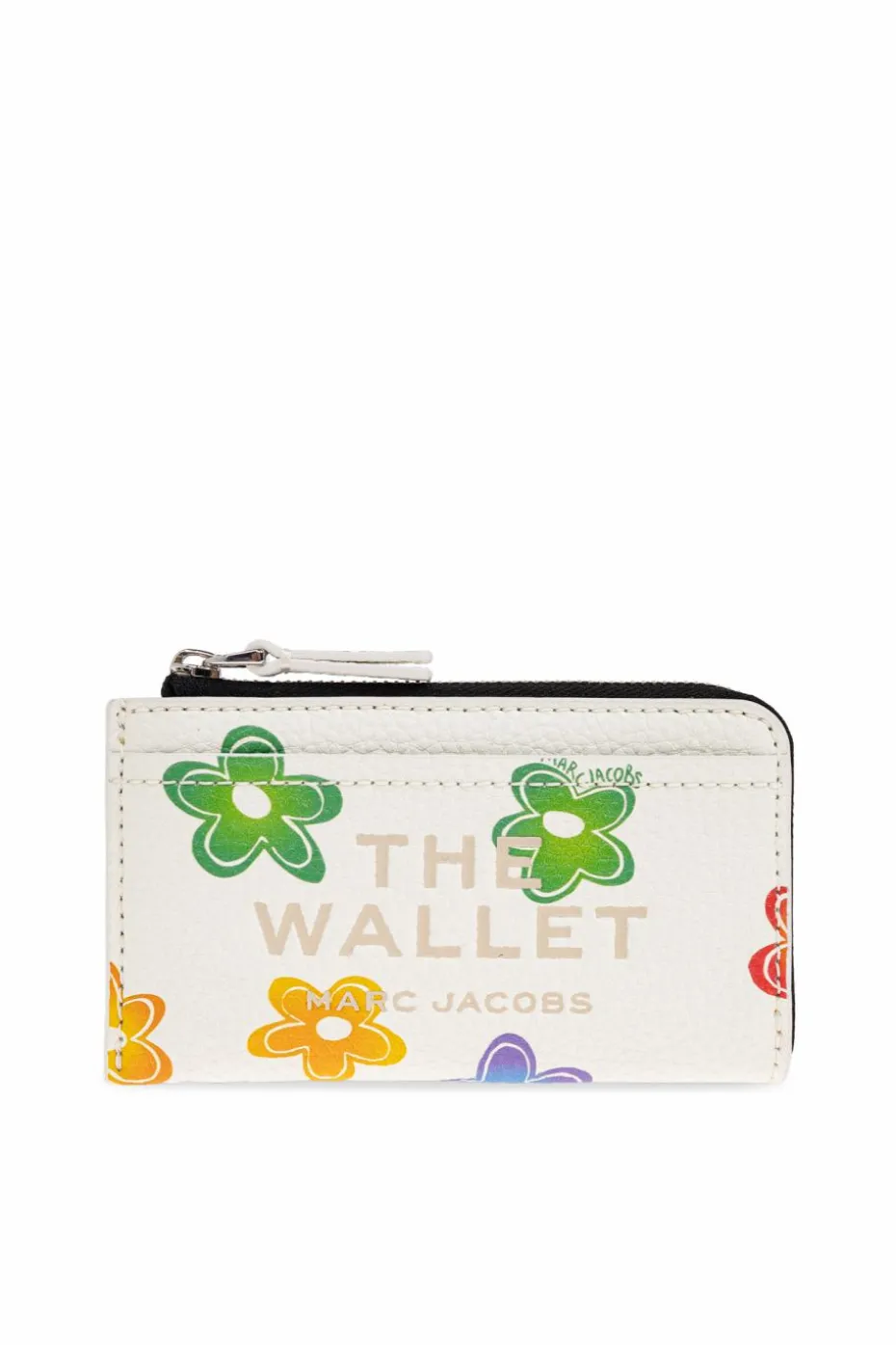 Marc Jacobs cream Card holder with print