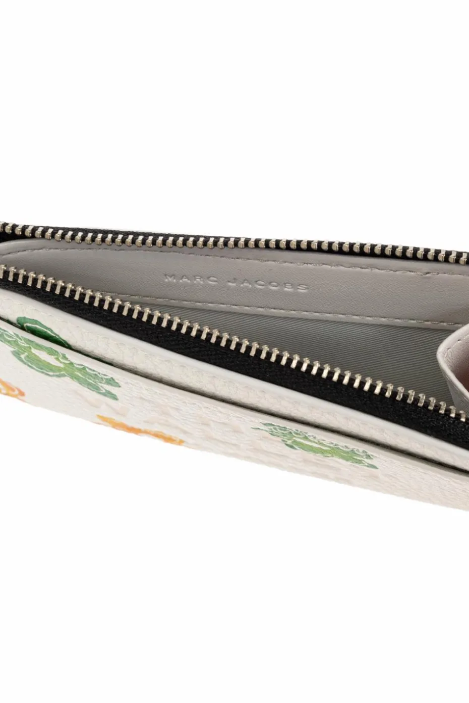 Marc Jacobs cream Card holder with print