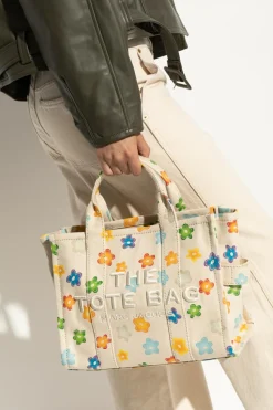 Marc Jacobs cream "The Tote Bag Medium" handbag