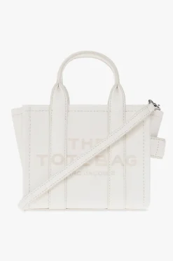 Marc Jacobs cream āThe Tote Microā shoulder bag