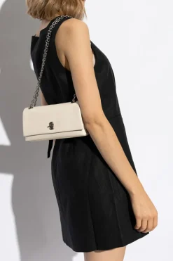 Marc Jacobs cream Wallet on chain The Dual