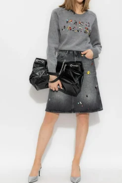 Marc Jacobs GREY Denim skirt