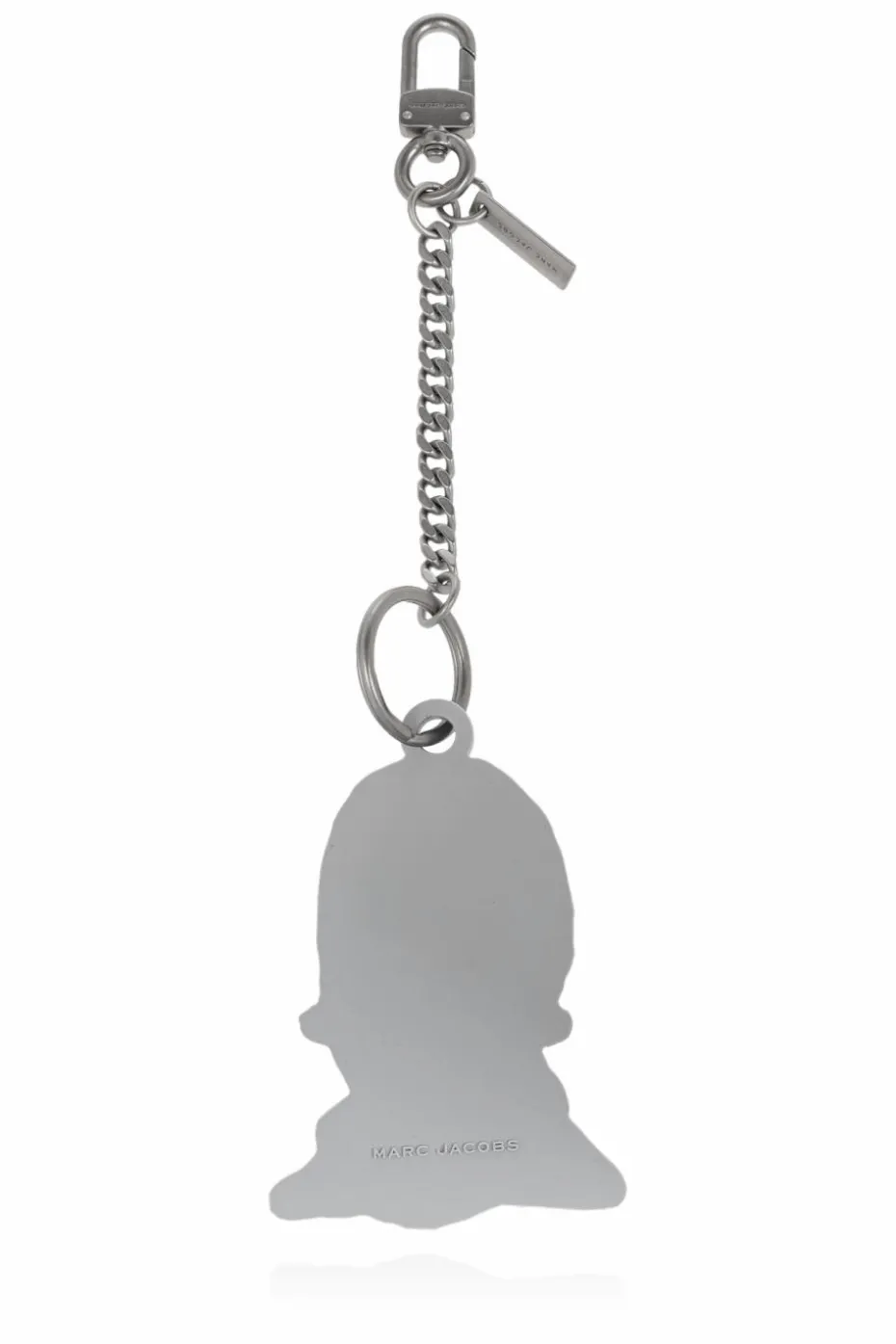 Marc Jacobs GREY Keychain with charm