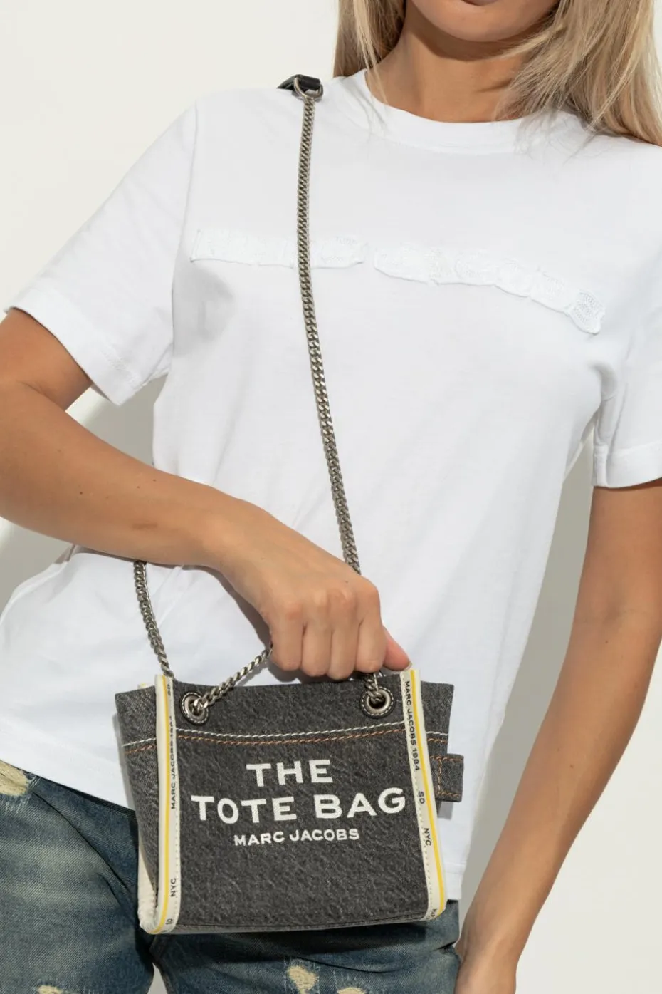 Marc Jacobs GREY Shoulder Bag ‘The Tote’