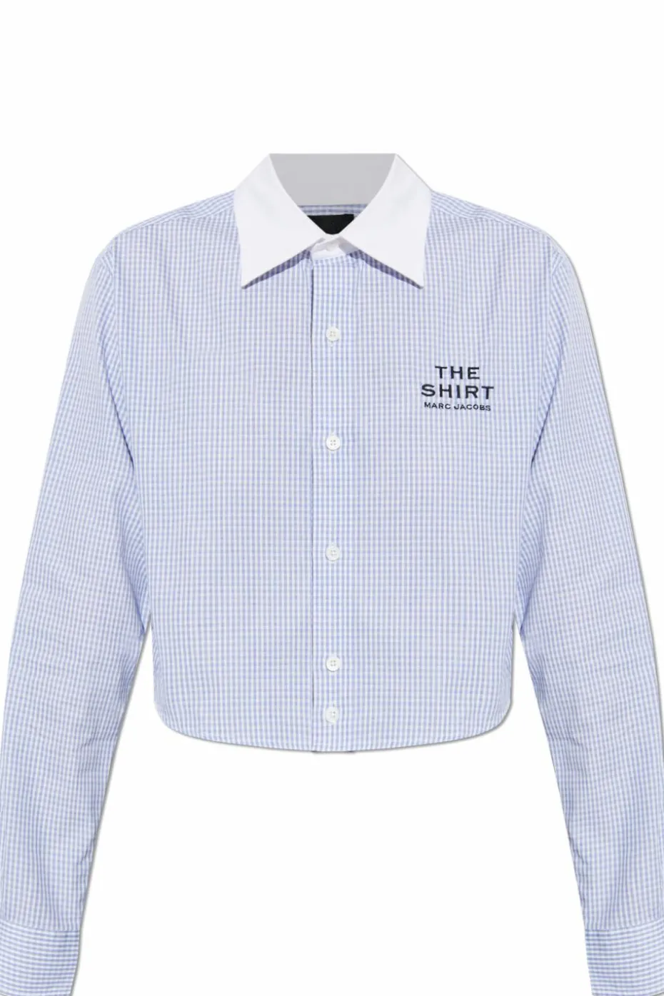 Marc Jacobs light blue Plaid pattern shirt