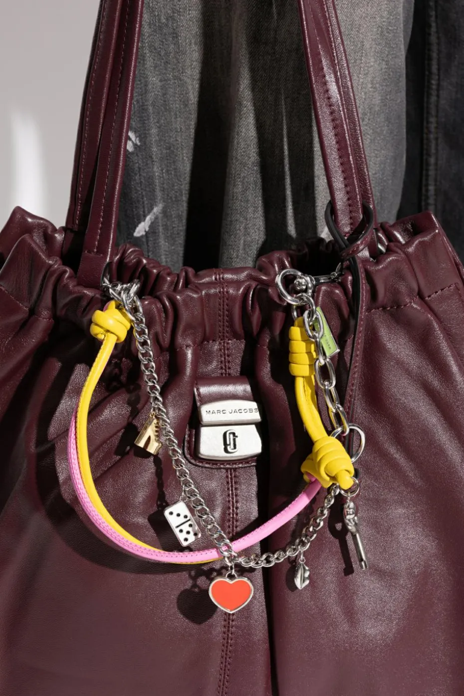 Marc Jacobs MULTICOLOUR Keychain with pendants