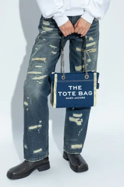 Marc Jacobs NAVY BLUE Shoulder Bag ‘The Tote’