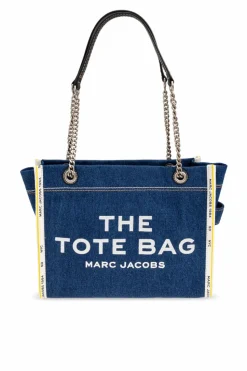Marc Jacobs NAVY BLUE ‘The Tote’ bag in ‘shopper’ style