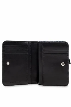 Marc Jacobs NAVY BLUE Wallet with logo