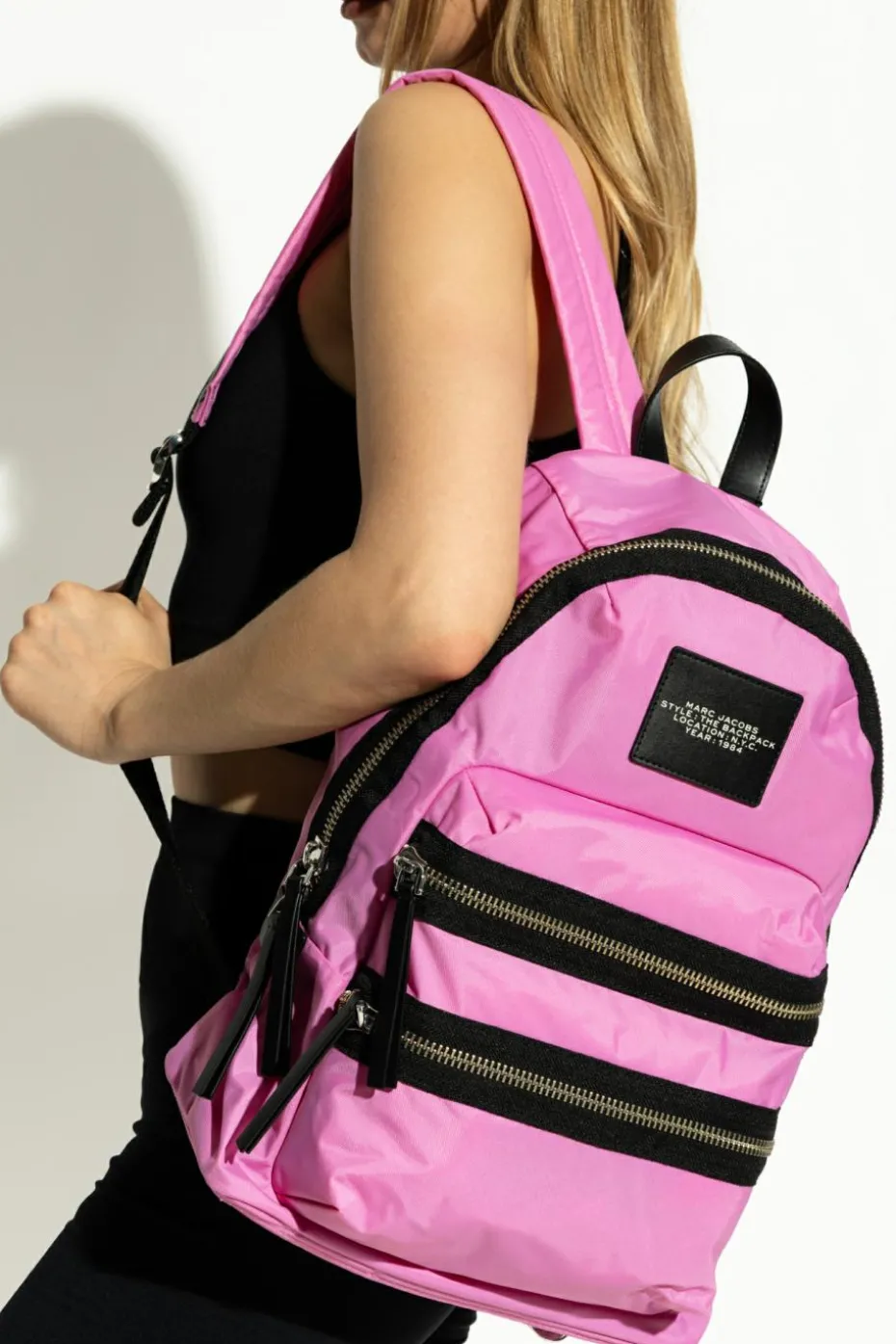 Marc Jacobs PINK Backpack "The Biker Medium"