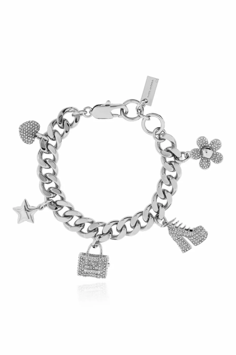 Marc Jacobs SILVER Bracelet with Charms