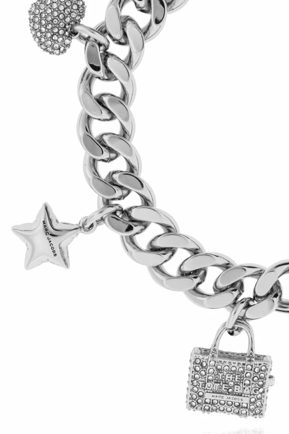 Marc Jacobs SILVER Bracelet with Charms