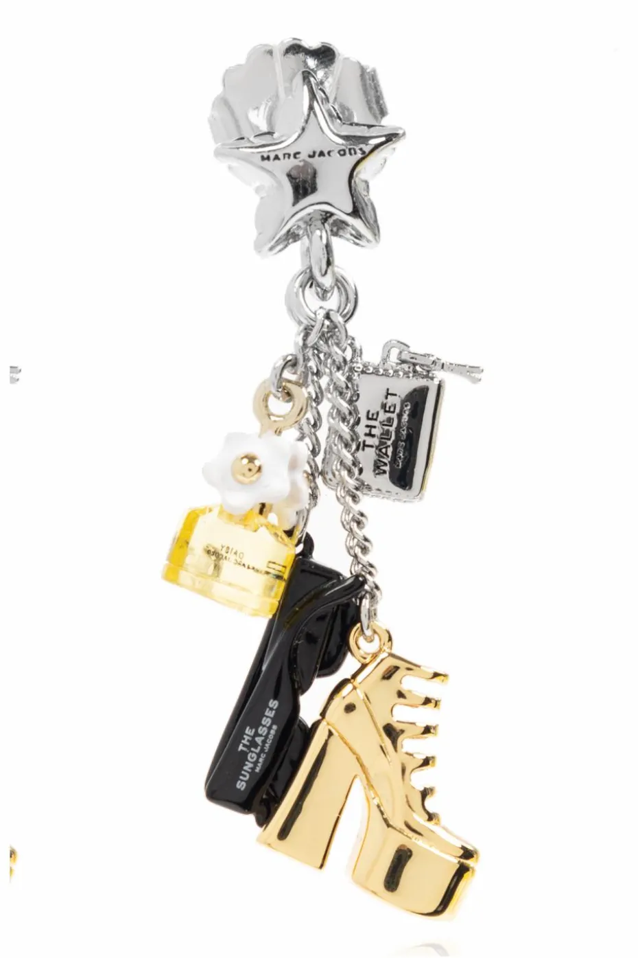 Marc Jacobs SILVER Earrings with pendants