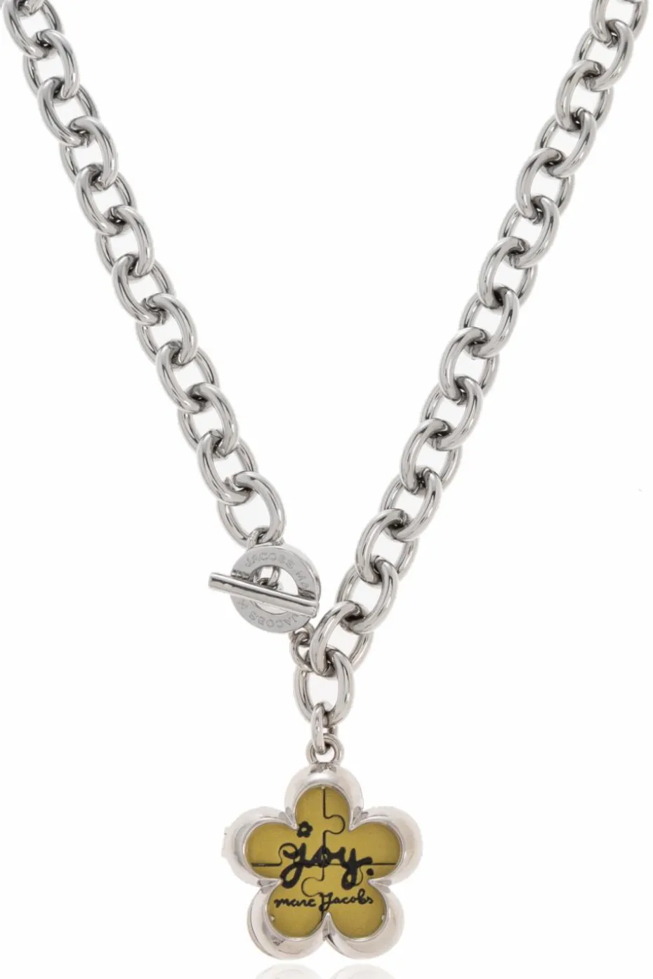 Marc Jacobs SILVER Necklace with pendant