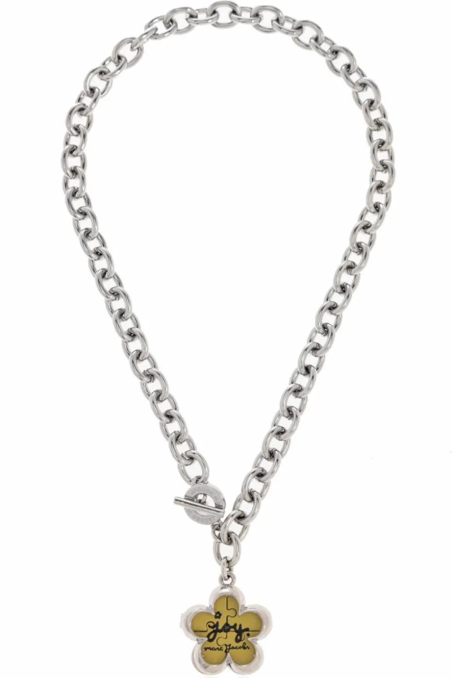 Marc Jacobs SILVER Necklace with pendant