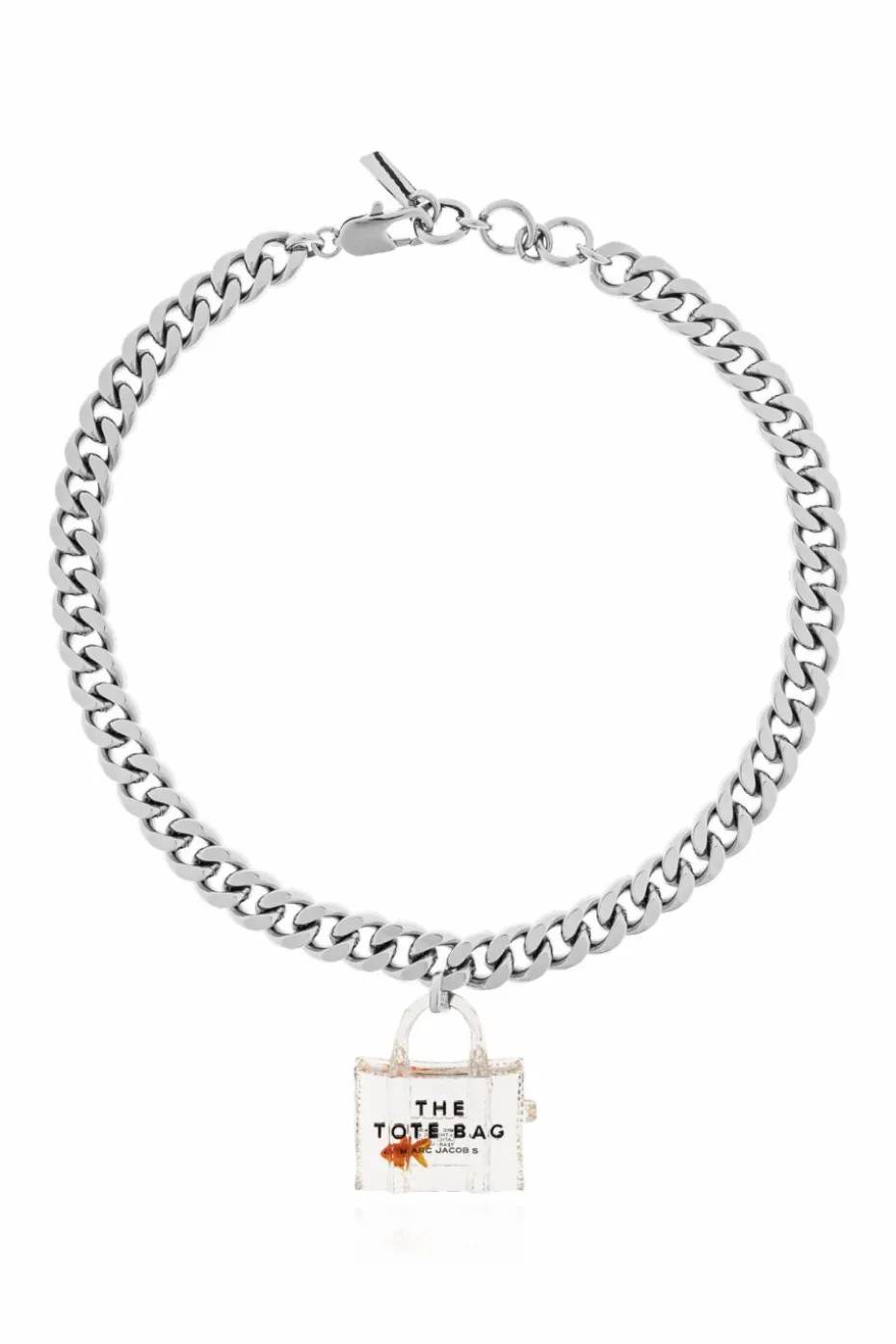 Marc Jacobs SILVER Necklace with pendant
