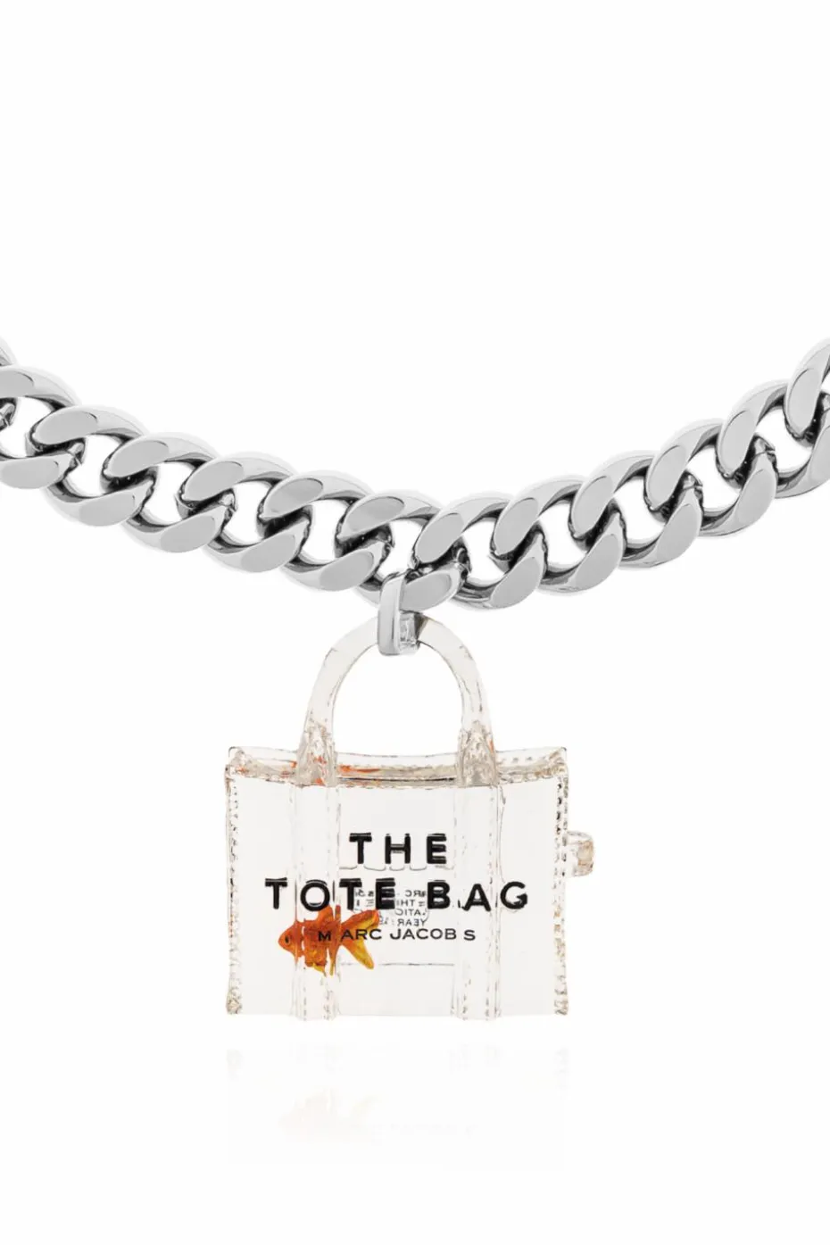 Marc Jacobs SILVER Necklace with pendant