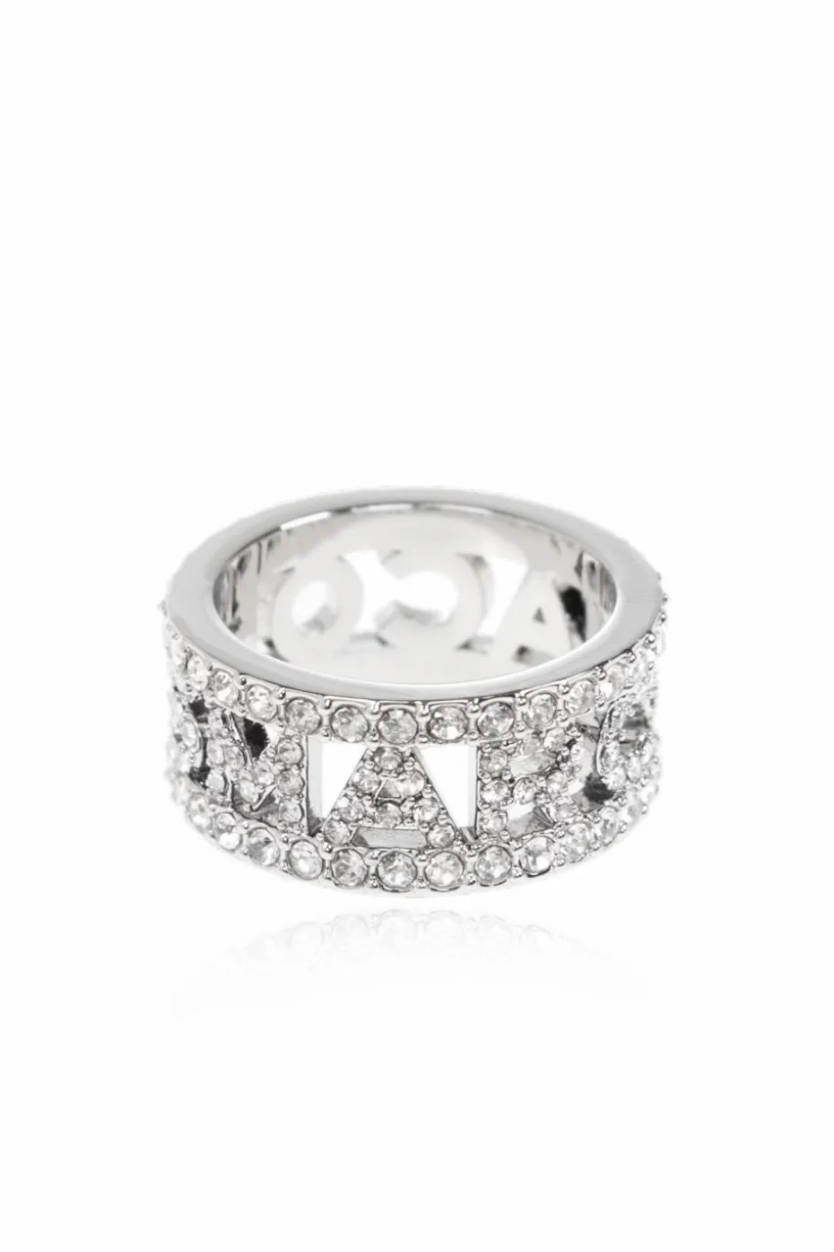Marc Jacobs SILVER Ring with logo
