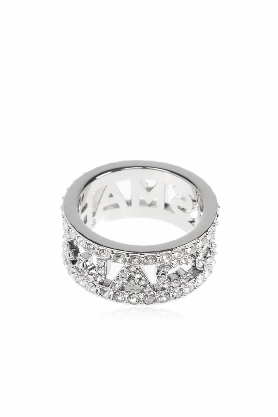 Marc Jacobs SILVER Ring with logo