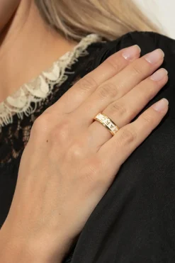 Marc Jacobs WHITE Ring with logo