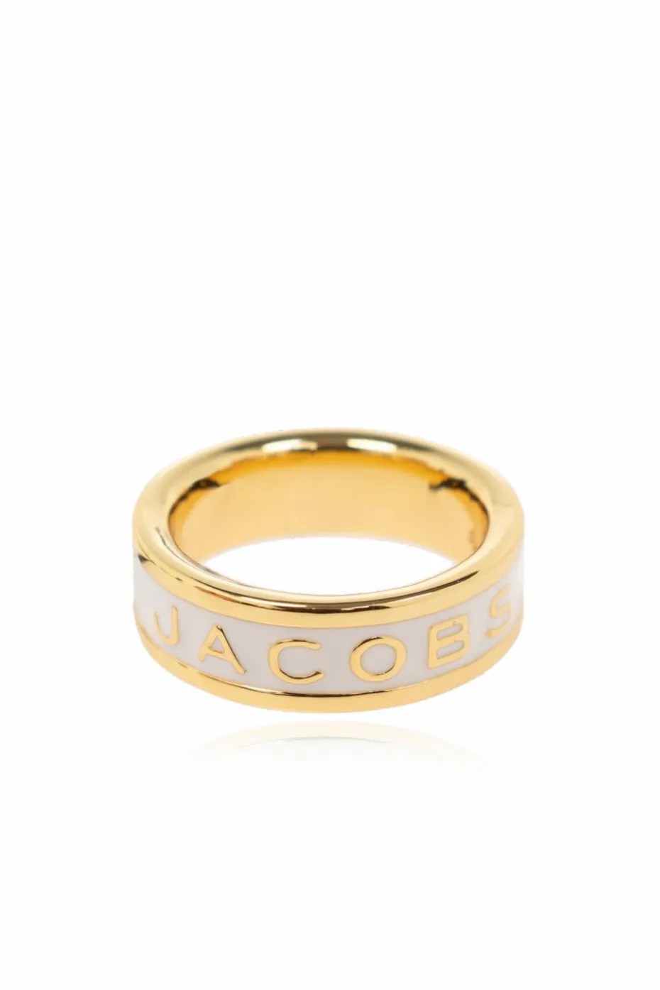 Marc Jacobs WHITE Ring with logo