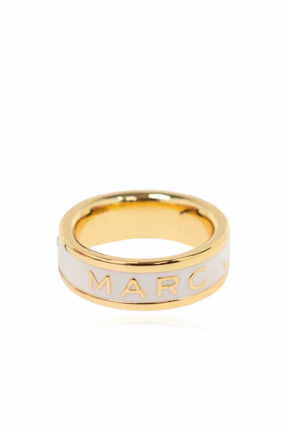 Marc Jacobs WHITE Ring with logo