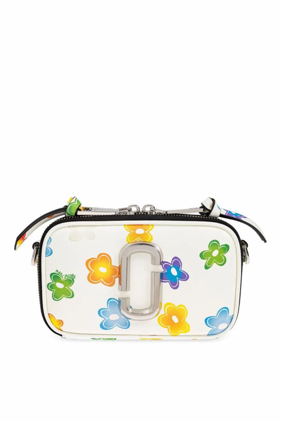 Marc Jacobs WHITE Shoulder bag `The Wild Daisy Snapshot`