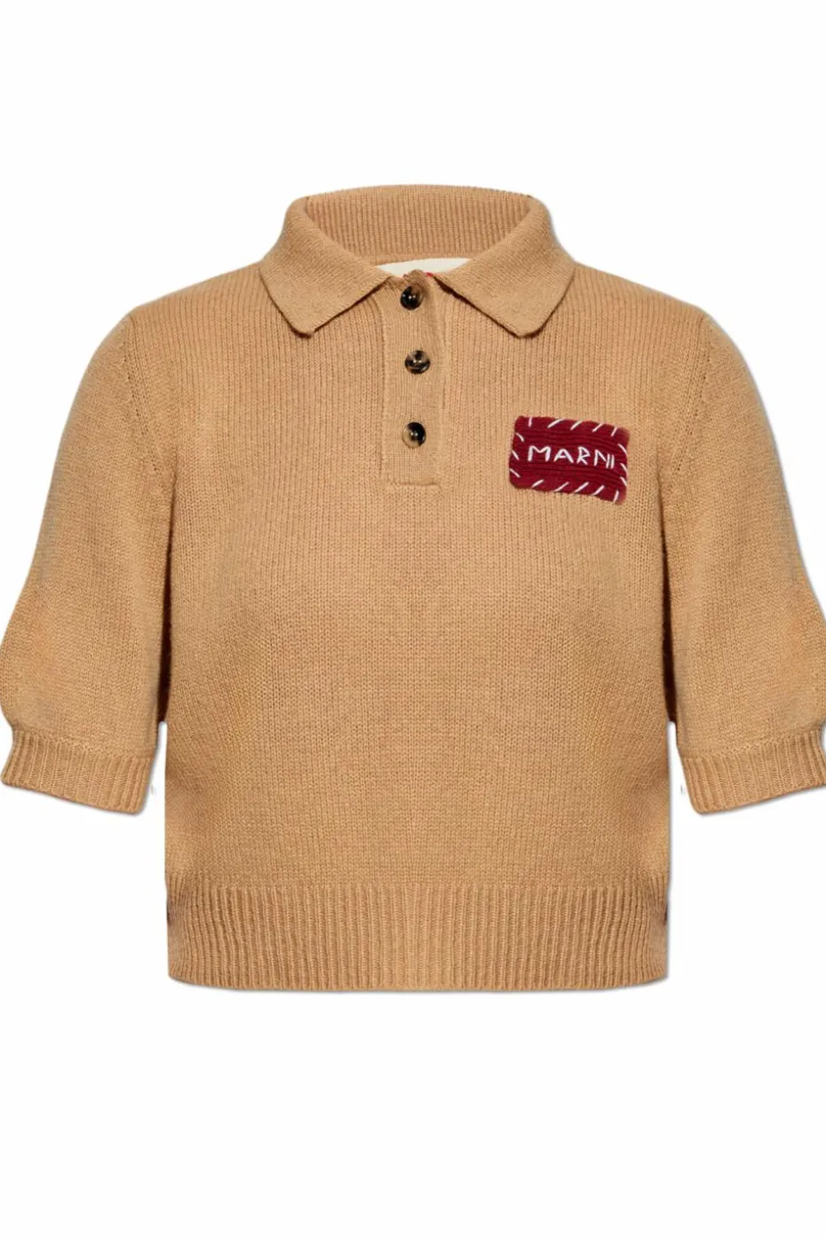 Marni beige Cashmere top