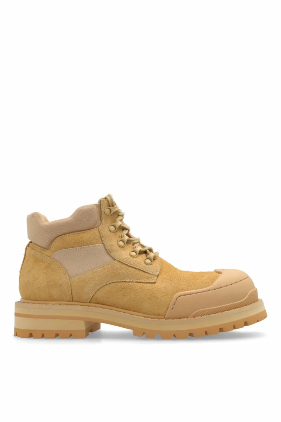 Marni beige Leather ankle boots