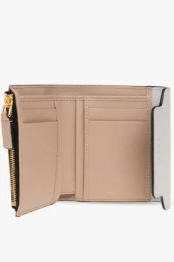 Marni beige Leather wallet