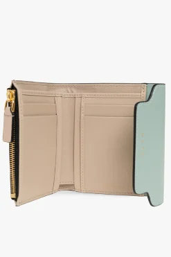 Marni beige Leather wallet