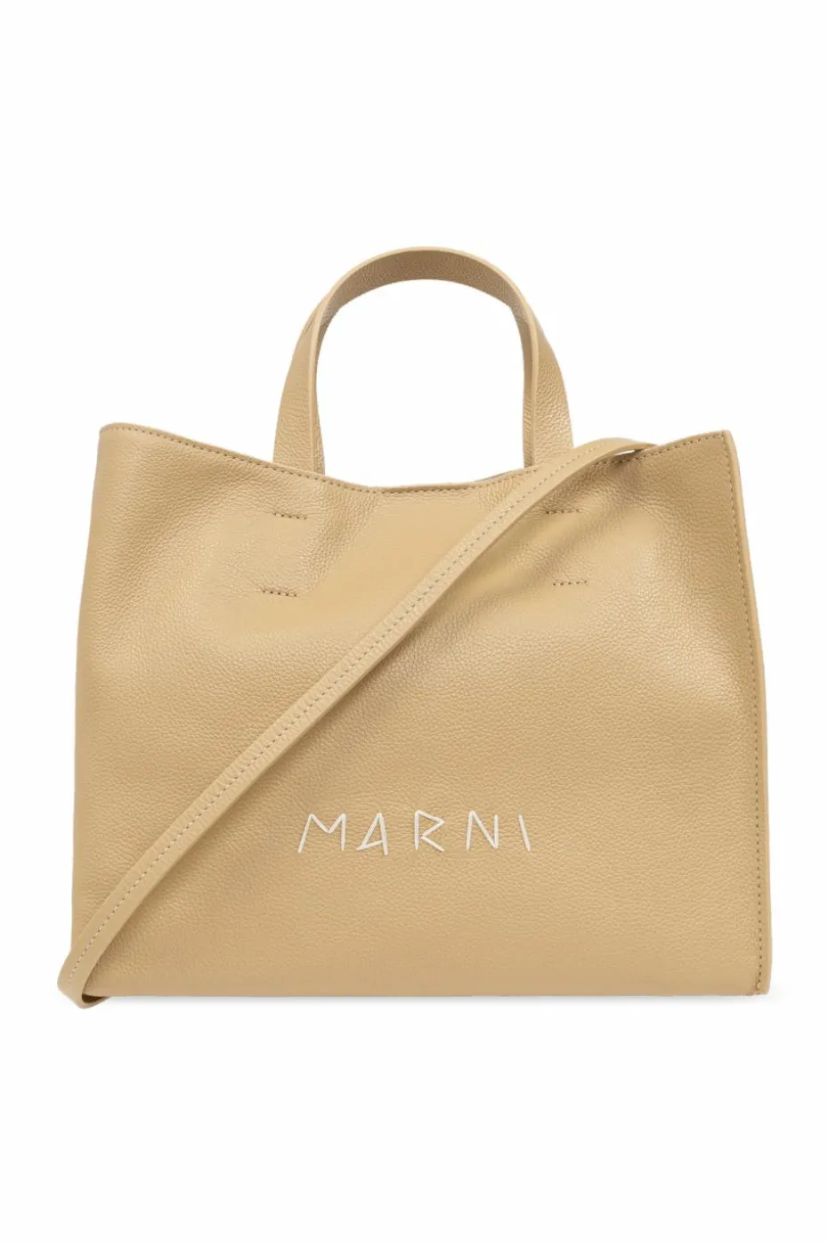 Marni beige ‘Museo’ shopper bag