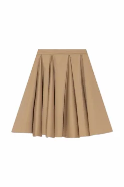 Marni beige Pleated skirt
