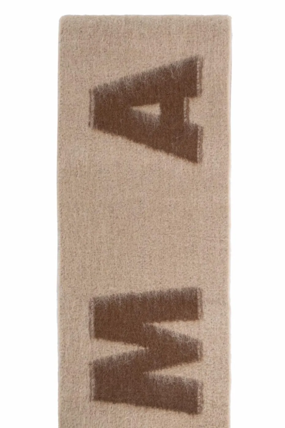 Marni beige Scarf with logo