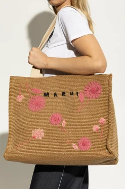 Marni beige Shopper-type bag