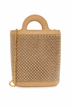 Marni beige Tropicalia Nano handbag