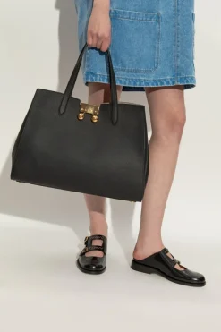 Marni BLACK Bag 'Trunkaroo Medium' shopper type