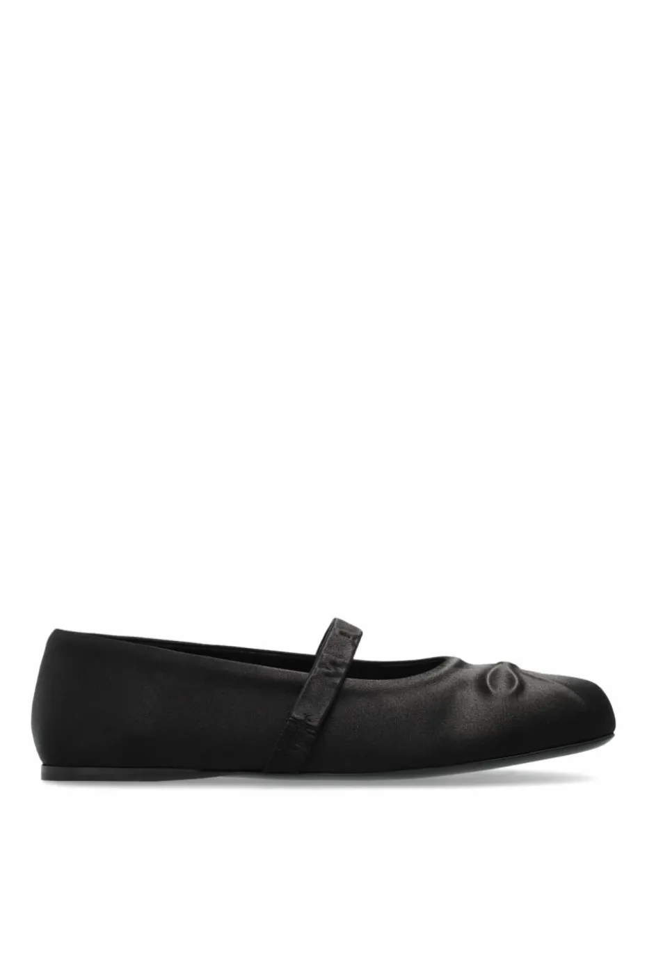 Marni BLACK Ballet flats with a bow