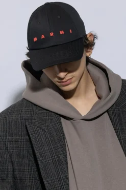 Marni BLACK Baseball cap